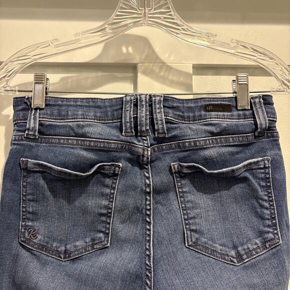 Kut From The Kloth Jeans Womens 0 Blue Mia Toothpick Skinny Distressed Denim - Picture 8 of 15
